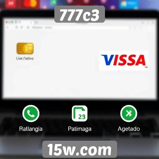 Métodos de pagamento aceitos pelo site 777c3