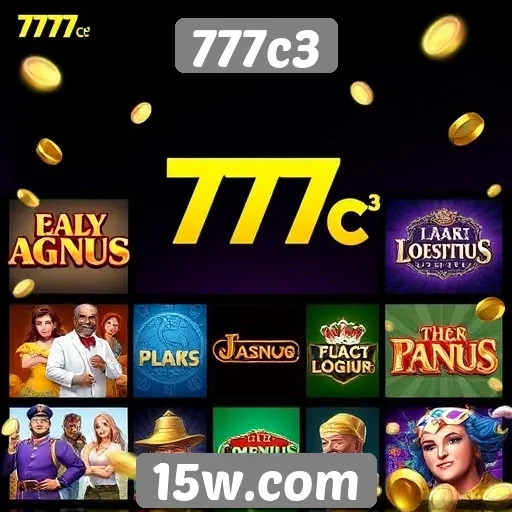Relação de jogos populares disponíveis no 777c3