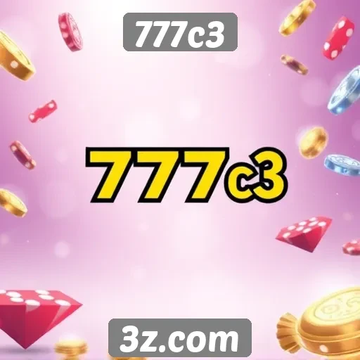 Experiência do usuário no site de jogos 777c3